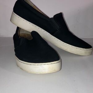 Vionic Black and White Loafers